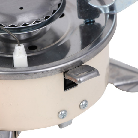 Плитка газ. тм ЕРМАК, портативная, круглая, 10,5х11,5х8,5 см