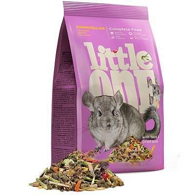 ЛИТЛ ВАН (LITTLE ONE) Корм для шиншилл 900г x4
