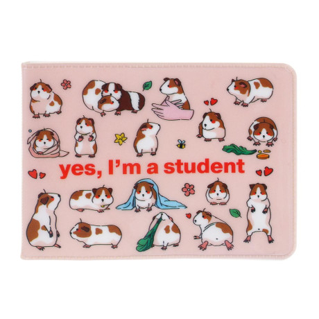 ЮL Обложка для студенческого билета, 7,8x10,6см, ПВХ, 6 дизайнов