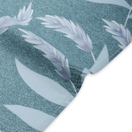 PROVANCE Нэви Комплект постельного белья евро (4 предмета), микросатин, листья