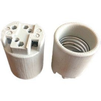 Ecola патрон керамический E40 Белый AB8SCWEAY (25!)