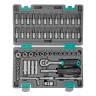 Набор инструментов, 1/4", CrV, пластиковый кейс 57 предметов Stels
