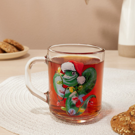 Кружка Символ года 200мл, 4 дизайна, стекло