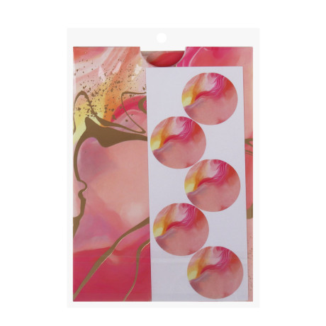 Набор приглашения на день рождения 5 шт, конверты 5 шт, 10,5х15,5 см, бумага, 2 дизайна