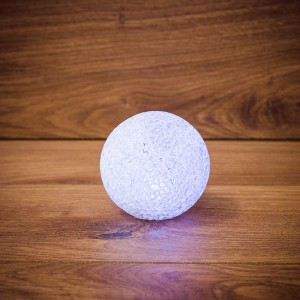 Фигура св/д "Снежок" RGB d=8см G13x3 (в/к) Neon Night, 513-011