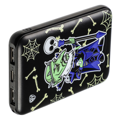 BY Аккумулятор мобильный, 5000мАч, 2xUSB, 2А, Герои, КОЩЕЙ