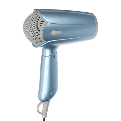 LEBEN Фен, 1400 Вт, 3 темп. режима, металл, пластик, голубой