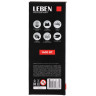 LEBEN Фен, 1400 Вт, 3 темп. режима, металл, пластик, голубой