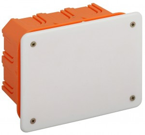 ЭРА коробка распред. 120х92х70мм СУ для твердых стен с крышкой IP20 KRT-120-92-70 9879