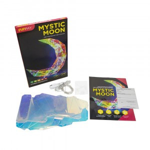 Фигура св/д модель 3 "Луна" 450x400x100мм 2,5W 5V USB гирлянда в компл, Funray