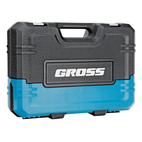 Набор инструментов, 1/4", 1/2", CrV, 120 зубьев, 82 предмета Gross