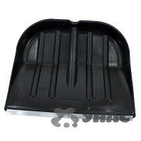 Лопата снеговая пласт с планк №2 400*465 d-35мм