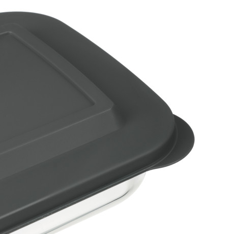 SATOSHI Форма для запекания/хранения жаропрочн.стекло, с крышкой из полипропил., 35,3х21,7х7см, 2,2л