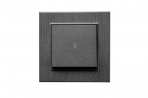 MAKEL Karea Line выкл. СУ 1 кл. (проходн.) ДЫМЧАТЫЙ 86050005