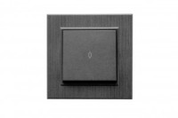 MAKEL Karea Line выкл. СУ 1 кл. (проходн.) ДЫМЧАТЫЙ 86050005