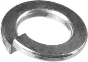 Шайба ЗУБР "МАСТЕР" пружинная DIN 127, оцинк., 4мм, 5кг