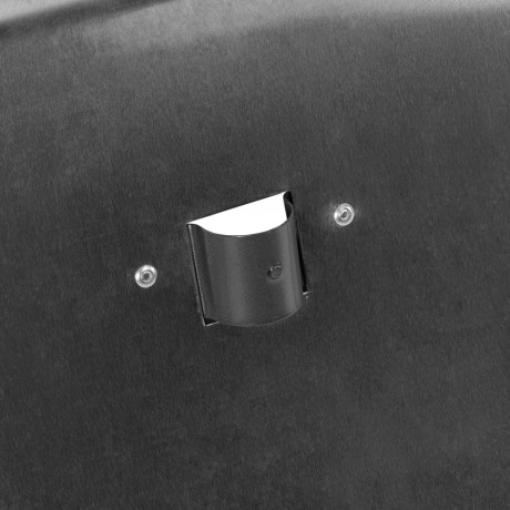 Лопата для уборки снега тротуарная, алюминиевая, 500 х 400 мм, без черенка, Сибртех