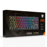 BY Игровая клавиатура проводная механическая Buckler TKL 87 кл., Outemu "Brown", RGB, 2м