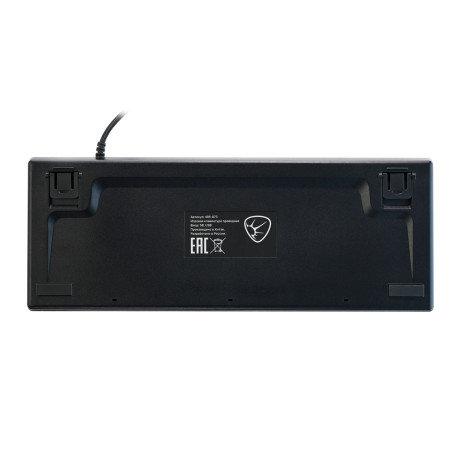 BY Игровая клавиатура проводная механическая Buckler TKL 87 кл., Outemu "Brown", RGB, 2м