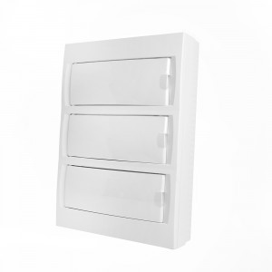 STEKKER бокс (корпус) пластик. ЩРН-П-36 мод. навесной, белая дверь IP20, Standart 49647