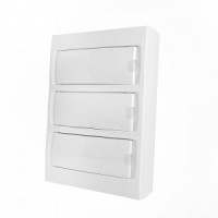 STEKKER бокс (корпус) пластик. ЩРН-П-36 мод. навесной, белая дверь IP20, Standart 49647