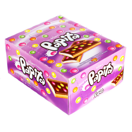 Печенье "Papita" с драже-конфетами в ассортименте 33 г.