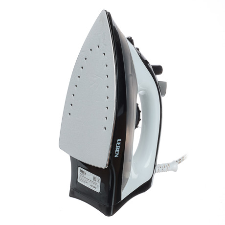 LEBEN Утюг с отпаривателем 2000 Вт, подошва - нерж. сталь, ES-5078
