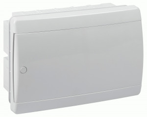 ЭРА COMFORT бокс (корпус) пластик ЩРВ-П-12 мод. встраиваемый, белая дверца IP40 67258