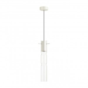 ODEON LIGHT 5059/5LB PENDANT ODL24 323 бел./прозр./мет/стекло Подвес LED 5W 3000K SCROW 87