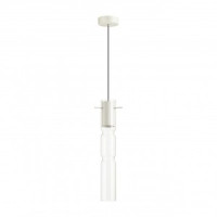 ODEON LIGHT 5059/5LB PENDANT ODL24 323 бел./прозр./мет/стекло Подвес LED 5W 3000K SCROW 87