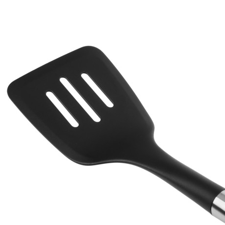 SATOSHI Монте Лопатка с прорезями, 34,5х9,8см, нерж.сталь, нейлон