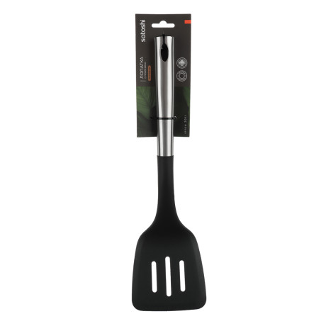 SATOSHI Монте Лопатка с прорезями, 34,5х9,8см, нерж.сталь, нейлон