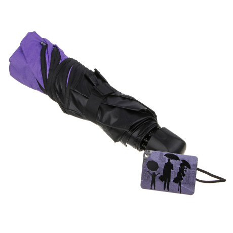 Зонт женский, механика, сплав, пластик, полиэстер, 55см, 8 спиц, 6 цветов