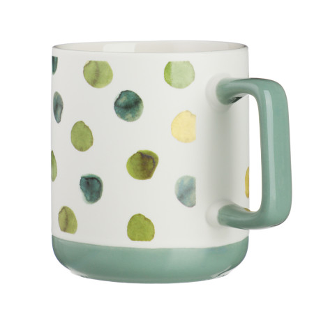 MILLIMI Грин лайф Кружка 370мл, фарфор, 4 дизайна