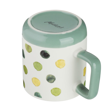 MILLIMI Грин лайф Кружка 370мл, фарфор, 4 дизайна