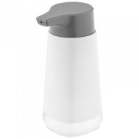 Диспенсер для жидкого мыла/моющего средства CLASSIC 0,3л (8*7*16см), пластик белый 105849 Рыжий кот