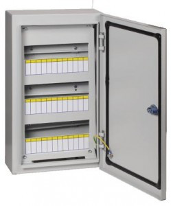EKF щит распред. метал. ЩРН-48 (620х310х120) навесной 4 din-рейки IP54 mb24-48