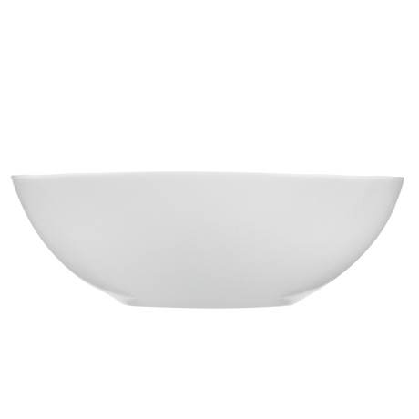 MILLIMI Маки Салатник, опаловое стекло, 770мл, 19х6см, квадратная форма