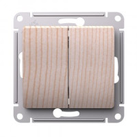 Systeme Electric GLOSSA мех. выкл. СУ 2 кл. 10А сосна GSL001551 (5!)