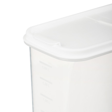 Банка для сыпучих продуктов МАШ прямоугольный 1,7л, пластик