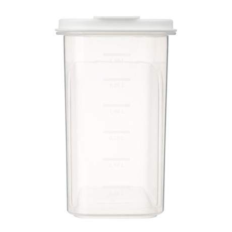 Банка для сыпучих продуктов МАШ прямоугольный 1,7л, пластик