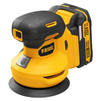 Машина шлифовальная эксцентриковая аккумуляторная CROSH-20-125, Li-Ion, 20 В// Denzel