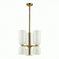 ODEON LIGHT 4798/6 MIDCENT ODL21 213 бронзовый/бел. люстра E14 6x60W 400x400 ORINOCO