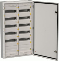 IEK TITAN 5 щит (корпус) метал. ЩРн-144 (2х72) (960х570х140) навес серый IP54 TI5-50-N-2X072-54-7035
