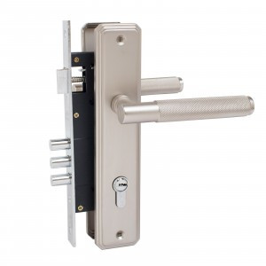 Замок врезной с/руч БУЛАТ ЗВ4-3.02.08 ФЕРОНА матовый никель 5 перф.кл.(12)