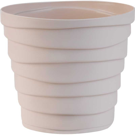 Кашпо БАРХАН 0,9л Кремовый КШ-4315 х30