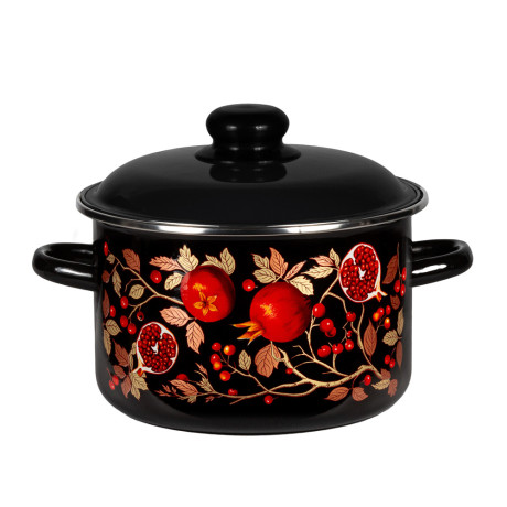 Гранат Кастрюля эмалированная 3л