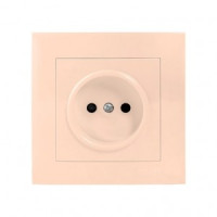 EKF Валенсия роз. СУ 1 мест. 10А кремовая, шторки Al/Cu (корпус PC) EWR10-022-20