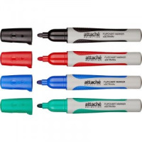 Маркер для флипчартов Attache Selection Octavia набор 4цв., 2-3мм 426902