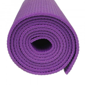 SILAPRO Коврик для йоги и фитнеса 61х173х0,4см, ПВХ, 4 цвета